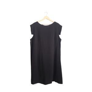 MM Lafleur NWT The Sarah 7.0 Dress Black Lightweight Crepe Size +3